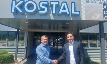 Директорот Гоце Димовски во официјална посета на „Костал“