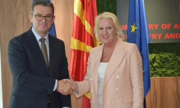 Tripunovski – Aggeler: U.S. supporting development of Macedonian agriculture and food production 