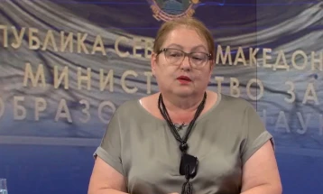 Janevska: Education Ministry to form body working on reforms in higher education, initial results in a year and a half 