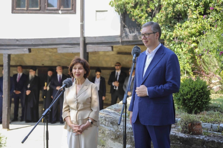 Siljanovska Davkova and Vucic concur their countries foster exceptional relations