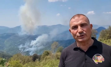 Angellov: Aktivë janë nëntë zjarre, ka të reja në rrethinën e Ohrit dhe Shkupit