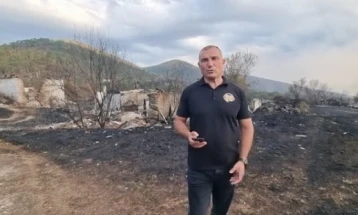 Ангелов: Активни се уште осум пожари, 10 се целосно изгаснати, а еден е ставен под контрола
