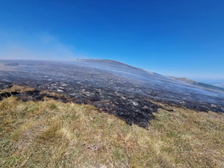 Helicopters continue firefighting efforts in Ohrid area, Pecakov hopes Kosel village blaze to be put out today