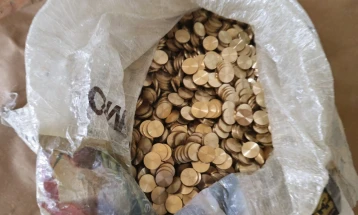 Уапсено лице за фалсификување монети во акција на македонската и косовската полиција