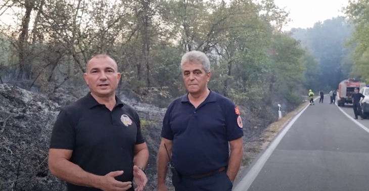 Angelov: Neither Bogdanci nor any other settlement threatened by fire in this region