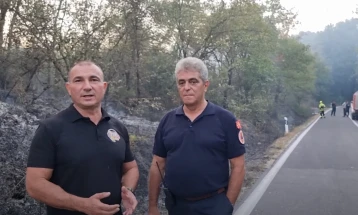 Angelov: Neither Bogdanci nor any other settlement threatened by fire in this region