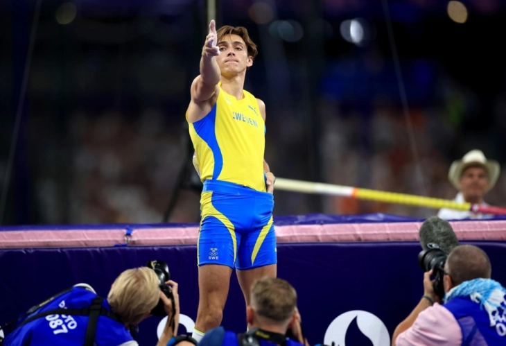 Another Olympic gold and world record for pole vaulter Duplantis