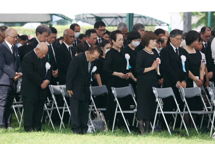 Hiroshima shënoi 79 vjetorin nga sulmi atomik: Thirrje për paqe globale dhe heqje dorë nga kërcënimet bërthamore