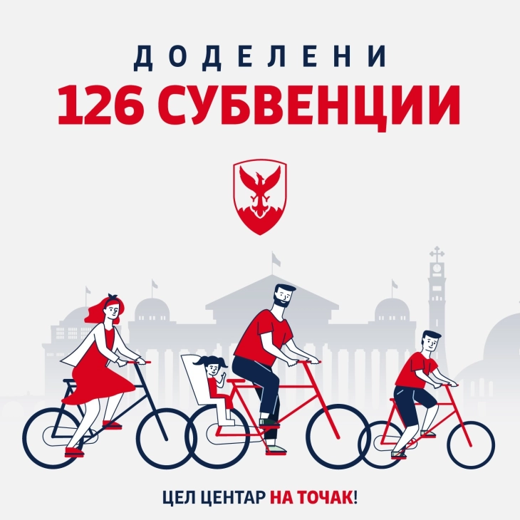 Герасимовски: Доделивме 126 субвенции за велосипеди, е-велосипеди и е-тротинети
