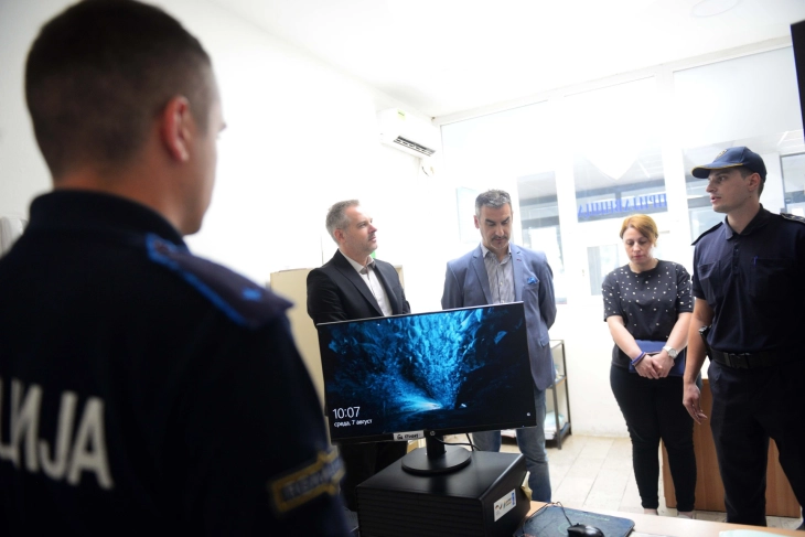 UNODC donates portable drug test kits to Skopje Police Department