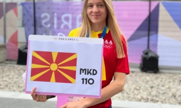 Macedonian athlete Relikj beats two-time Olympic champion to qualify for taekwondo quarterfinal 