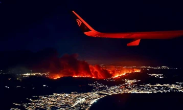 Major fire breaks out near Athens, hundreds of firefighters deployed