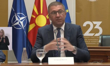 Mickoski: Ohrid Framework Agreement brought peace; some parties only praise its implementation when they are in power