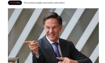 POLITICO: Šekerinska and Gabriel widely considered to be named Rutte's deputy