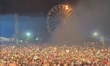 Ferris wheel catches fire at German music festival, at least 23 hurt