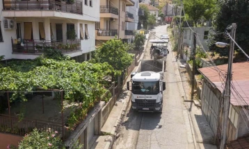 Во Велес започна реконструкција на улицата „Љубљанска