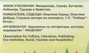 Почнува шестиот Балкански поетски камп за деца и млади „Ванчо Николески“