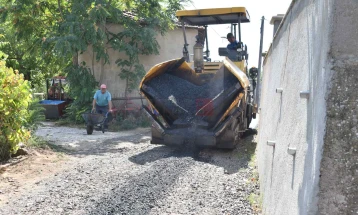 Во штипската населба Стар Караорман се асфалтираат улици