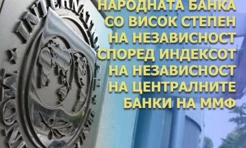 Средба со експерти на ММФ: Народната банка ужива висок степен на независност