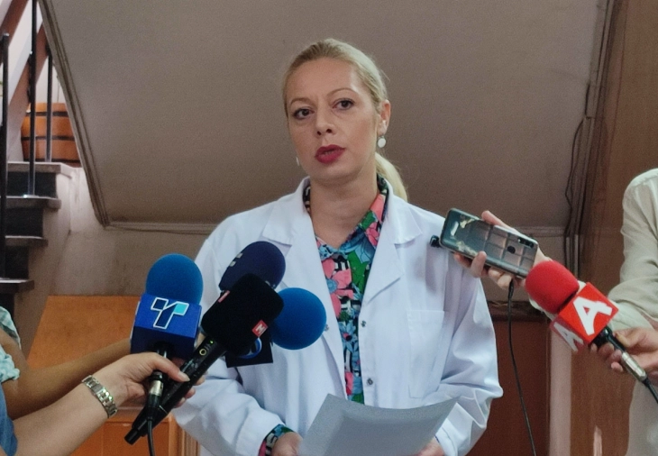 Andonovska: Apel deri te mjekët amë që çdo rast i dyshuar me fruth të dërgohet në Klinikën infektive ose në ISHP