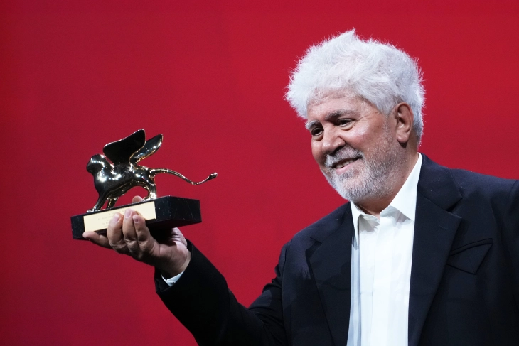 Almodóvar wins Golden Lion at Venice International Film Festival