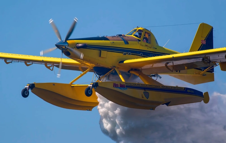 Protection and Rescue Directorate has only one working Air Tractor, but currently no need of more firefighting planes