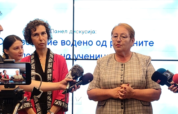 Education Minister Janevska says 'teacher surplus' pattern emerging, efforts needed to make them operational