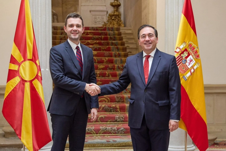 Mucunski and Albares reaffirm Spain’s support for Euro-integrations, highlight necessity of accelerating process 