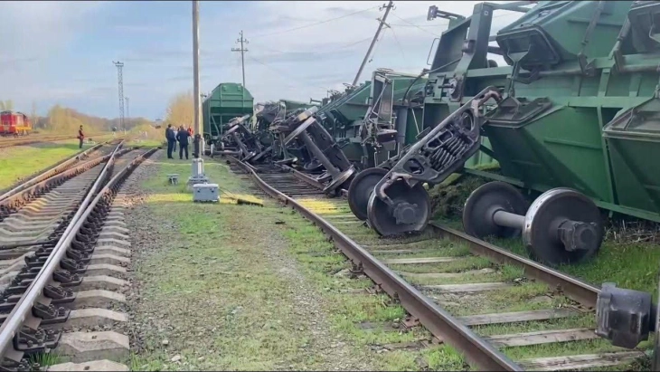 Ukrainasit kanë hedhur në erë një hekurudhë në rajonin rus Bellgorod