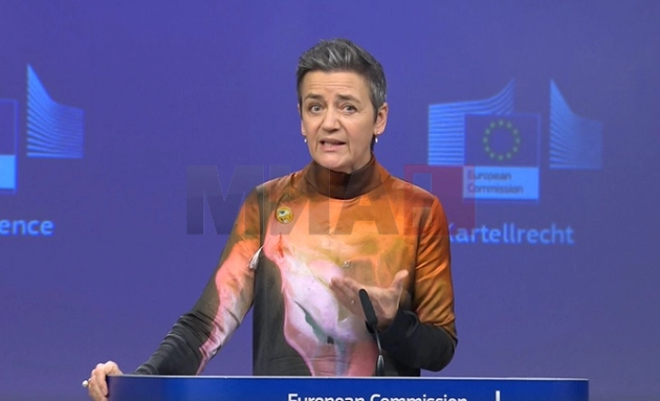 Magrete Vestager e ndërmerr resorin tregu i brendshëm pas dorëheqjes së Breton