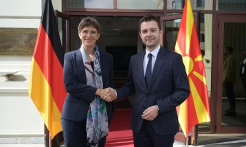 Minister Mucunski meets German Minister of State for Europe and Climate Lührmann