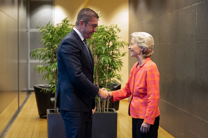 PM Mickoski attends working lunch with von der Leyen and Western Balkan leaders 