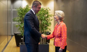 PM Mickoski attends working lunch with von der Leyen and Western Balkan leaders 