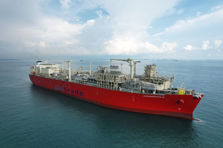 Alexandroupolis LNG terminal begins operations on Oct. 1