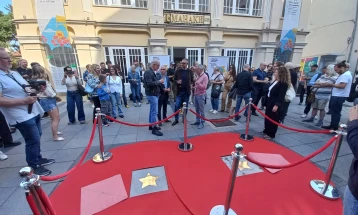 „Патека на славните“ во Битола, првите ѕвезди за браќата Манаки