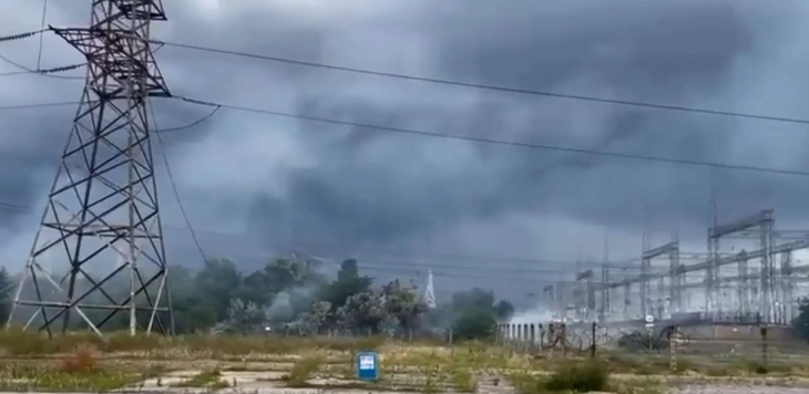 Russian bombs hit Ukrainian city of Zaporizhzhya