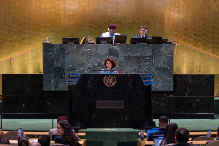 UN General Assembly begins, President Siljanovska Davkova to take part at annual Platform of Women Leaders