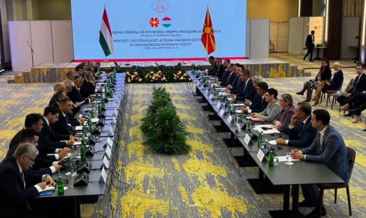 Macedonian, Hungarian governments hold joint session in Ohrid