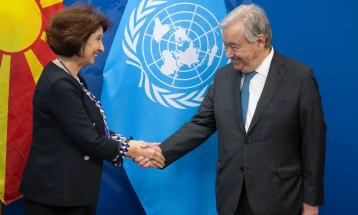 Siljanovska Davkova and Guterres meet in New York: Macedonian Euro-integration rightfully deserves to happen as soon as possible