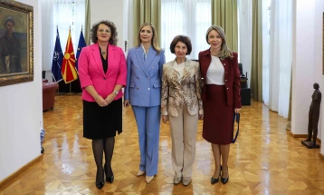 President Siljanovska Davkova meets regional central bank governors