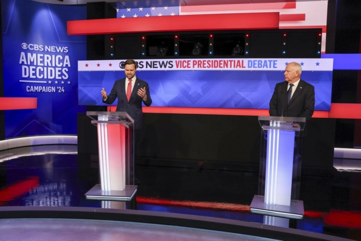 Vance and Walz face off in US vice presidential election debate