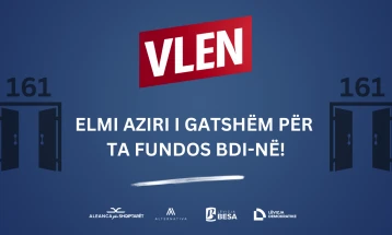 VLEN: Elmi Aziri i gatshëm për ta fundos BDI-në