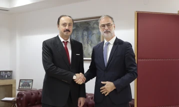 Minister Stoiljkovikj meets Turkish Ambassador Ulusoy