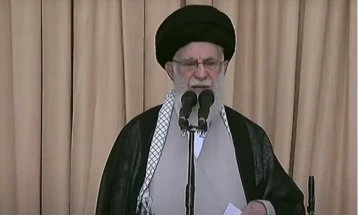 Iran's supreme leader defends attack on Israel during Friday prayers