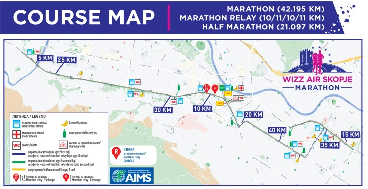 Edicioni i 20-t jubilar i Maratonës së Shkupit