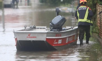 Përmbytje në Kroaci: Gjendje e rëndë në Karlovac, Brodarici dhe Borlin