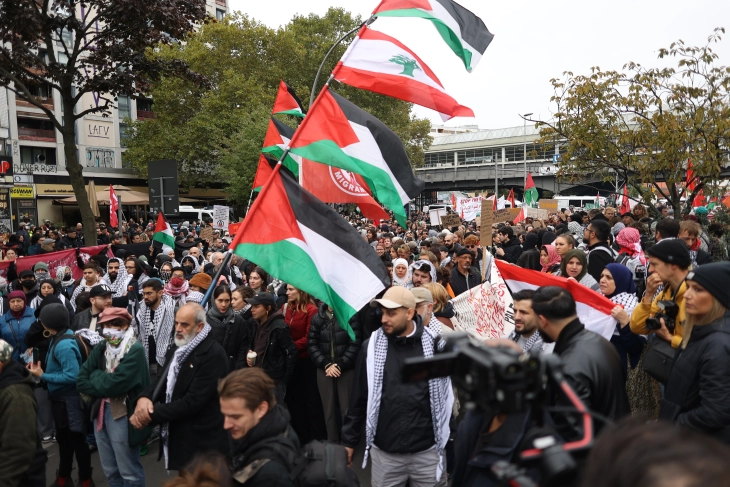 Në Berlin vazhdojnë protestat propalestineze