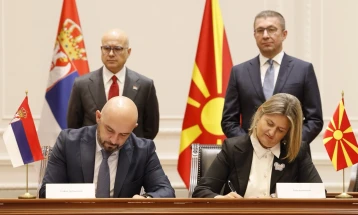 North Macedonia and Serbia sign Memorandum of Cooperation in gas sector 