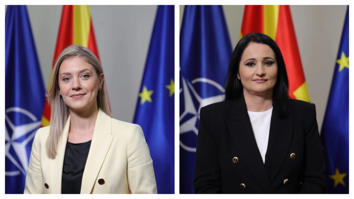 Marija Miteva, Venera Latifi Azizi new government spokespersons