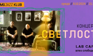 Концерт на џез составот „Светлост“ во Лабораториум